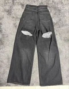 YUKI HASHIMOTO TWISTED JEANSバギーデニム極太ドメブラ YUKI HASHIMOTO TWISTED JEANSバギーデニム極太ドメブラ - メルカリ