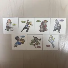 ポケモンパンシール 7枚セット