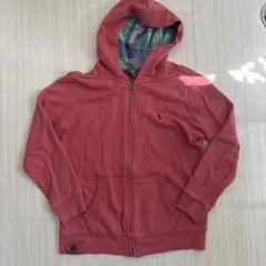 Polo Ralph Lauren 90S ジップパーカー サーモンピンク