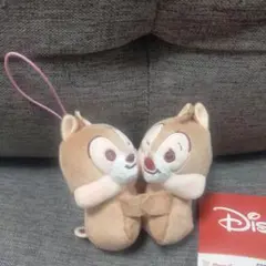 新品☆タグ付き　Disney チップとデール ぬいぐるみ