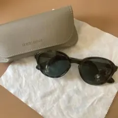Giorgio Armani グリーンサングラス ケース付き　　メンズの方にものサムネイル
