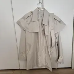 olu トレンチコート 2wayケープトレンチコート アイボリー