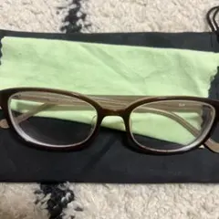 Zoff スマートスクエア型メガネ ブラウン