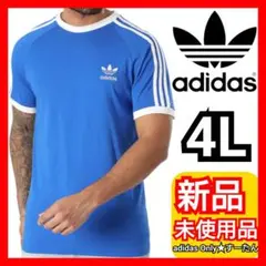 【4L】アディダスオリジナルス アディカラー クラシックス 半袖Tシャツ 青