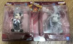 ディズニー　一番くじ　ファンタジア　D賞　ミニフィギュアチャーム　全2種類