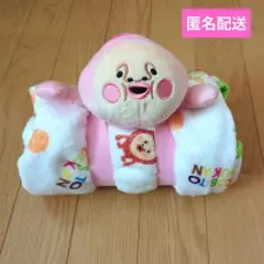 【新品・タグ付き】こびとづかん　ぬいぐるみ付きブランケット　カクレモモジリ