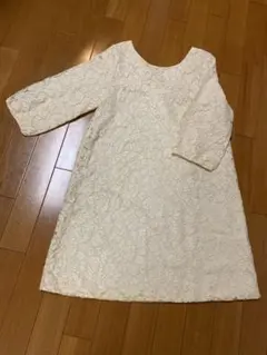 BEAMS HEART総レース　ワンピースドレス