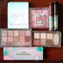 ETUDE CLIO アイシャドウ パレット アイメイク6点まとめ売り