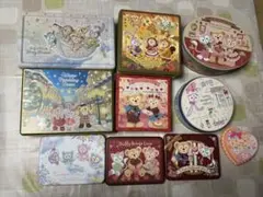 TDS ディズニー ダッフィー&フレンズ空き缶 10個