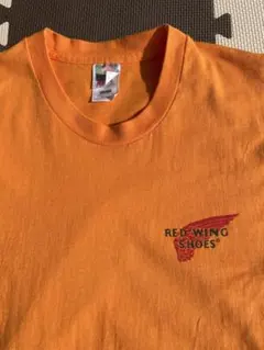 Tシャツ レッドウィング Tシャツ ヴィンテージ ビンテージ オレンジ