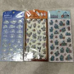 ダイソー サンリオ ぷくっとシール シナモロール ハンギョドンのサムネイル