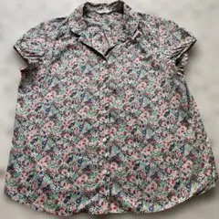 NÎMES リバティ半袖シャツ 花柄　美品