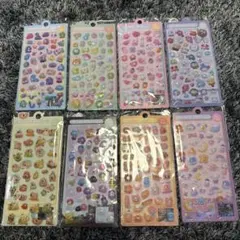 3Dぷくぷくシール 8枚セット