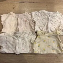 ベビー短袖ボディスーツ 4点セット/ユニクロ他