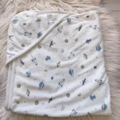 gelato pique　宇宙とロケットデザインのブランケット　ベビー用