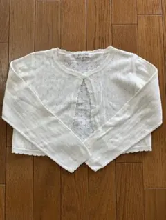 【anyFAM】カーディガン 120 ホワイト