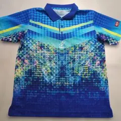 Nittaku 卓球 ウェア ポロシャツ ブルー