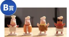 ごちポ オールスターズ フィギュア 4体セット アメリカンポーク 新品 豚 ブタ