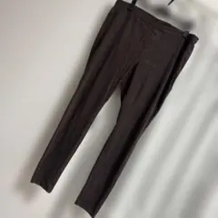 パンツ スキニー デニム ダークブラウン ストレッチスキニーパンツ XL