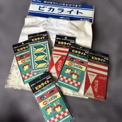 昭和レトロ　デコチャリ　バイク　ピカライト　反射ステッカー　追突防止シール