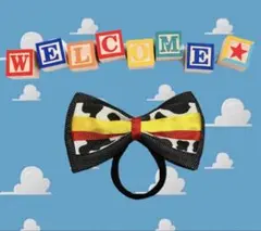 ハンドメイドリボン ヘアゴム