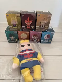 ヒロアカ一番くじF賞コンプリート　SOFVICちゅ　E賞　計8点セット