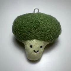 DAISO キーチェーン 野菜 ブロッコリー ぬいぐるみ ラウール