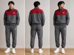 PUMA プーマ ウーブン ジャージ 上下セット グレー L 新品