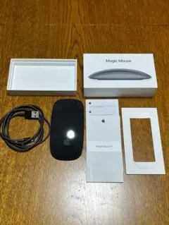 【訳あり完動品】Apple Magic Mouse 2 Space Gray