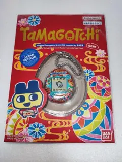 手まりに流水 inspired by 加賀友禅 たまごっち