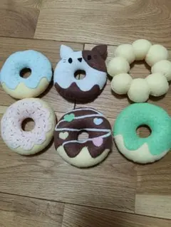 フェルトドーナツ　6個
