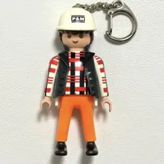 playmobil 作業員 キーチェーン キーホルダー プレイモービル