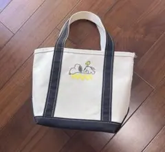スヌーピーミュージアム限定　L.L.Beanコラボトートバッグ