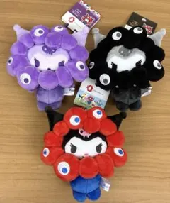 【新品】サンリ オミャクミャク クロミ 推しカラー ブラック ノーマル 3点