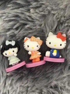 ハローキティ フィギュアコレクション 3種類