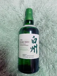 白州　シングルモルト　ウイスキー　100周年【未開封】【最安値】【早い者勝ち】 Amazon.co.jp: 【100周年記念ラベル】白州 サントリー