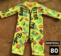 BABYDOLLロンパース 80サイズ カラフル