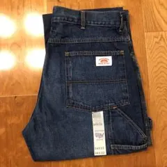 新品未使用ROUND HOUSE ラウンドハウス　デニムワークパンツ 34インチ