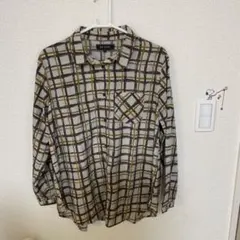 Re-Brelly チェック柄シャツ Lサイズ　男女兼用