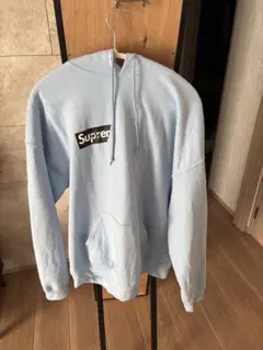 水色 パーカー ロゴ サンプリング rugged ラギッド