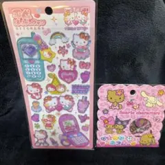 サンリオ　シール　平成はっぴーフォン　おはじきシールフレーク　正規品