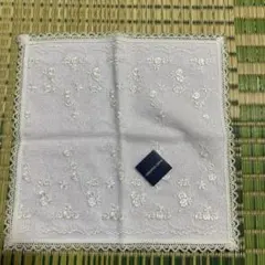 新品MARIO VALENTINO ハンカチ パープル レースのサムネイル