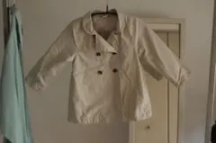 H&M アイボリー トレンチコート 3T