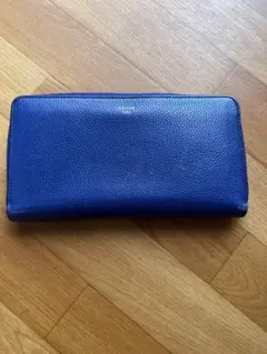 CELINE セリーヌ 長財布 ブルー♡きれい色 人気 レザー おしゃれのサムネイル