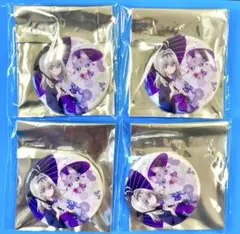 名探偵プリキュア 極楽湯 缶バッジ 4点セット 森亜るるか マシュタン