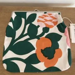 新品未使用品　マリメッコ　marimekko がま口　ポーチ