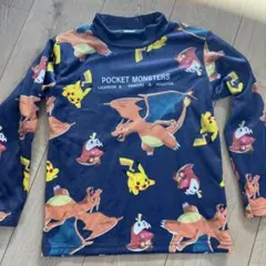 ポケットモンスター 長袖カットソー ネイビー