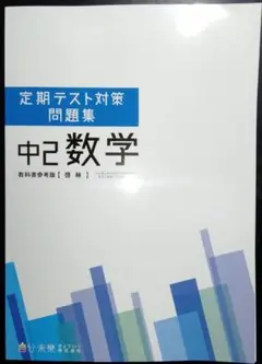 中2数学 定期テスト対策問題集/解答・解説・チェックシート付き