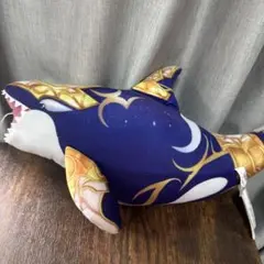美品 釣りスピリッツ ホワイトアーマーシャチ ぬいぐるみ