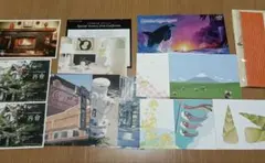 ポストカード ラッセン 風景等、越前和紙一筆箋 まとめて